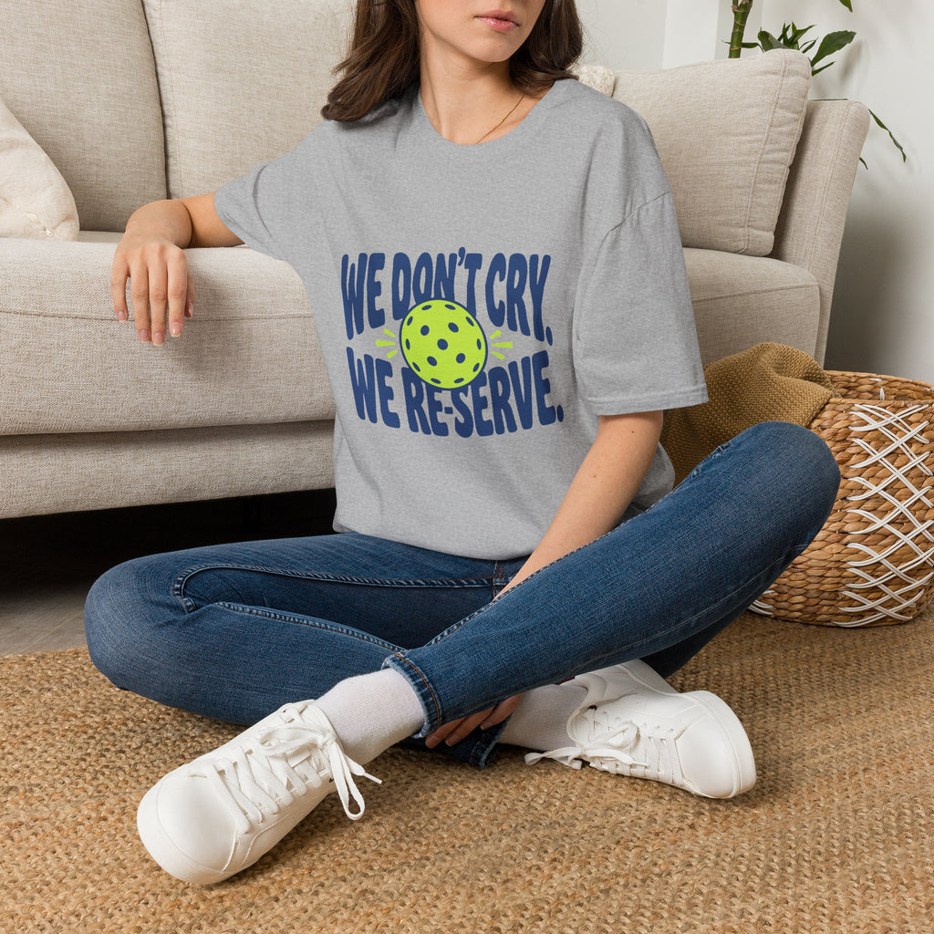 We Don't Cry. We Re-Serve.
